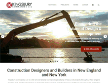 Tablet Screenshot of kingsburyco.com